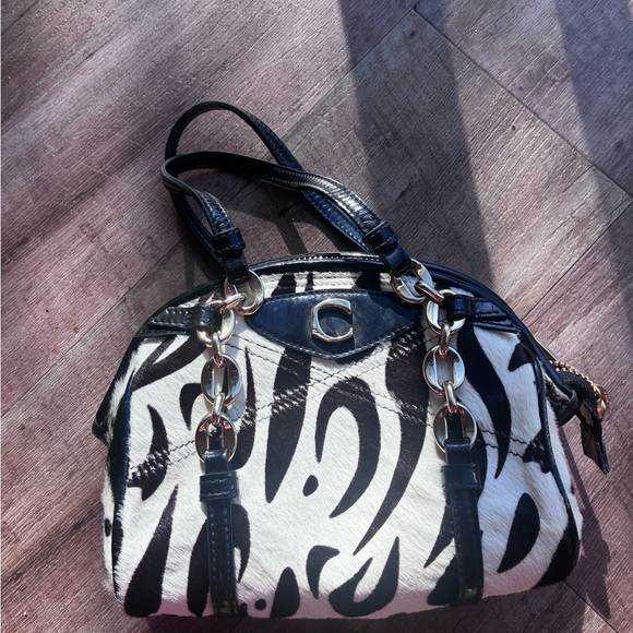 Corto Moltedo Handbags - Calf Hair Top Handle Bag